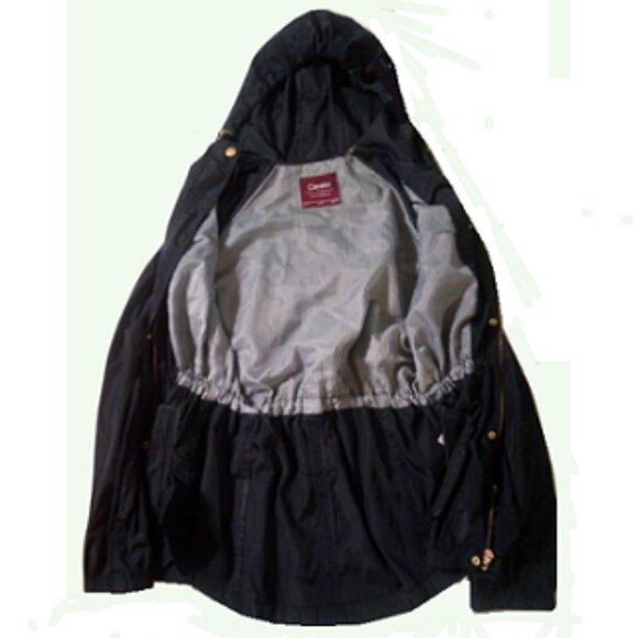 Cavalini Women's Lightweight Windbreaker   Navy Blue   Size Medium - Picture 8 of 13